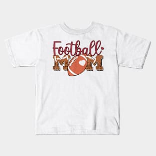 Football Mom Kids T-Shirt